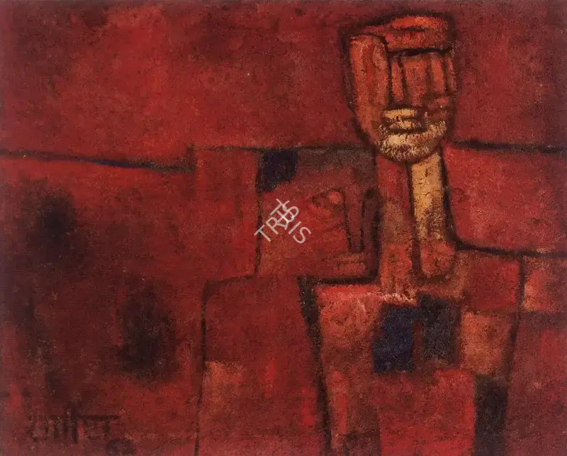 Gujral, Satish (Artist). Brothers, 1963 | Painting