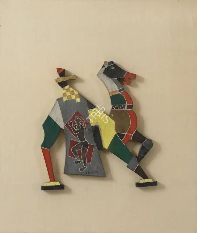 Husain, M.F. (Artist). Sawari, n.d. | Sculpture
