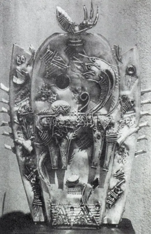Nandagopal, S. (Artist). Ritual Memory. Silver plated copper, 1976 | Artrends, July 1976 - July 1977 | Sculpture | FineArts | 00551549