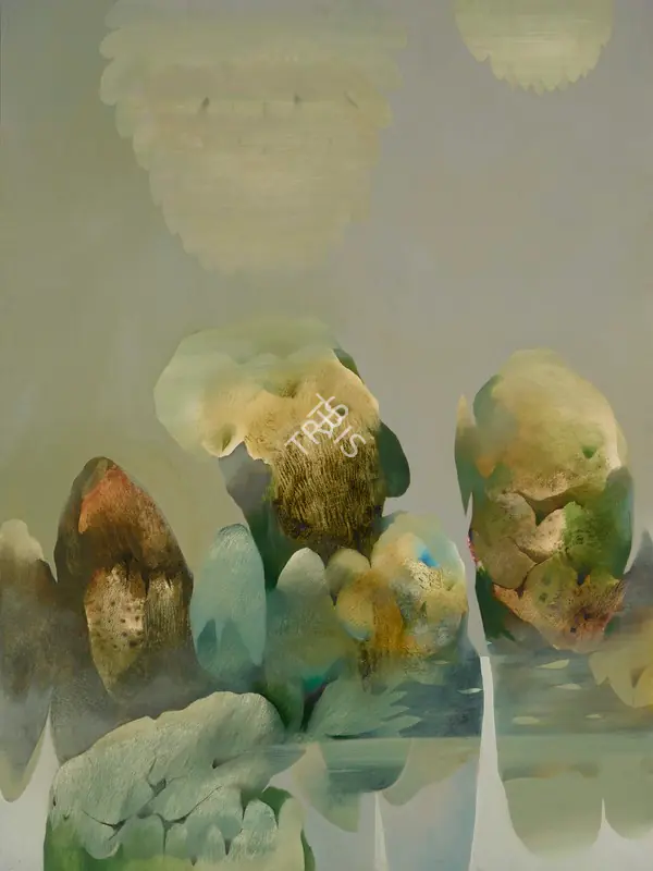 Dasgupta, Bimal (Artist). Untitled (Composition), 1980 | Painting