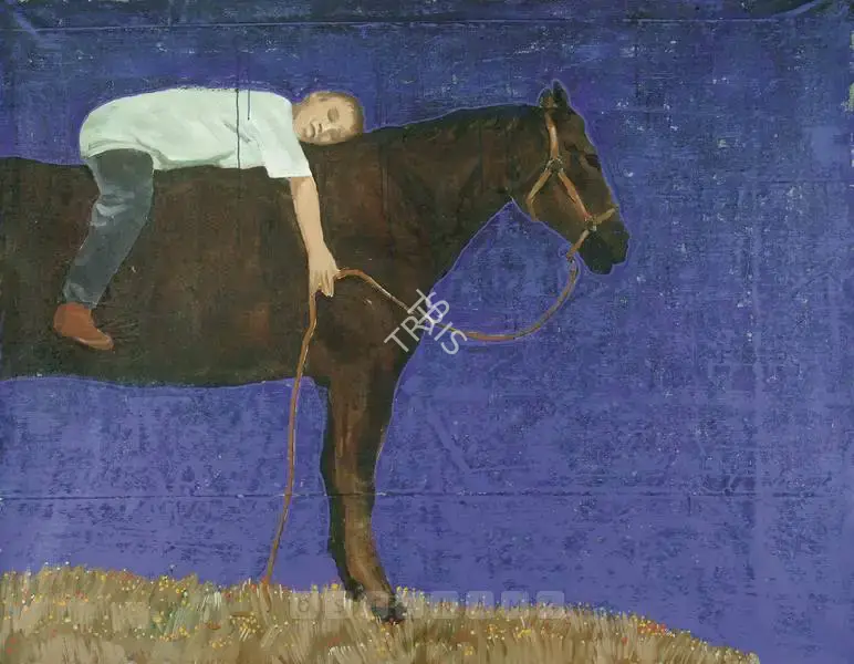 Iranna, G.R. (Artist). Infinity Night. Acrylic on tarpaulin, 2006 | Painting | FineArts | 00576901