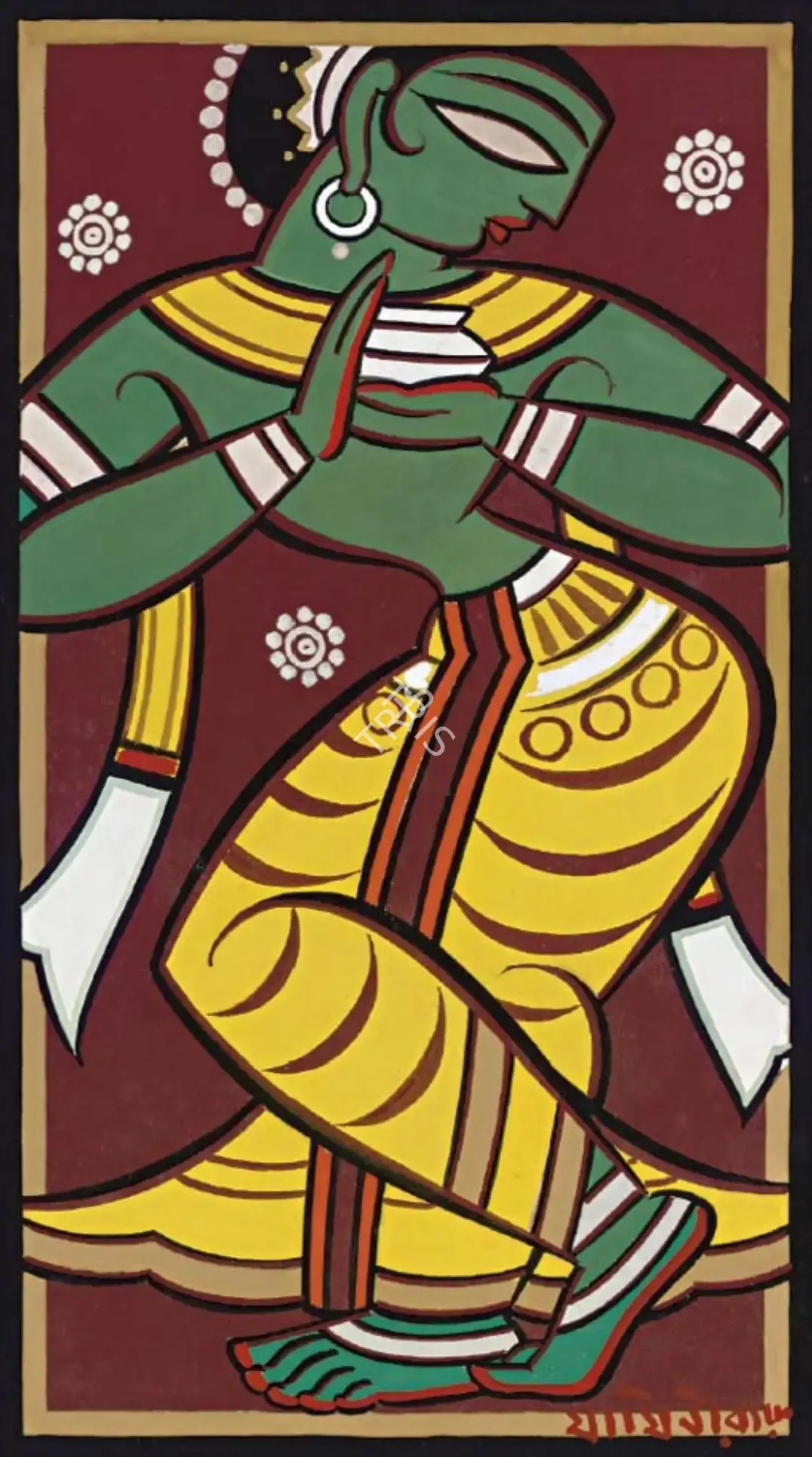 Roy, Jamini (Artist). Untitled, n.d. | Painting