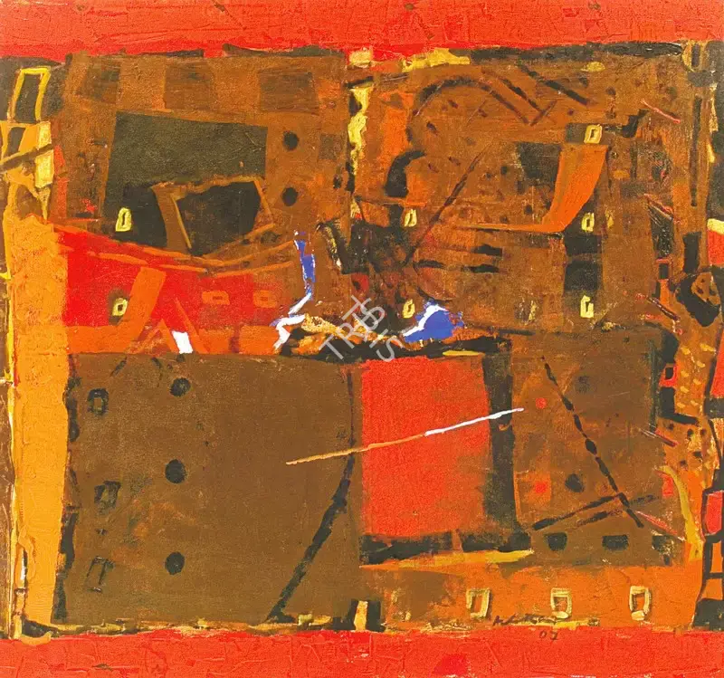 Kudallur, Achutan (Artist). Untitled, 2007 | Painting