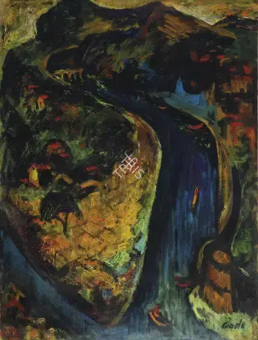 Gade, H.A. (Artist). Untitled, n.d. | Painting