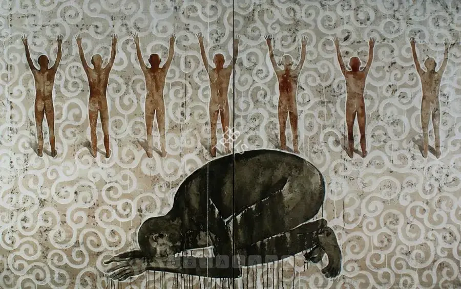 Iranna, G.R. (Artist). Prayer, 2006 | Painting