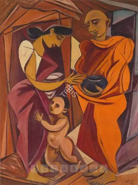 Keyt, George (Artist). Untitled, n.d. | Painting