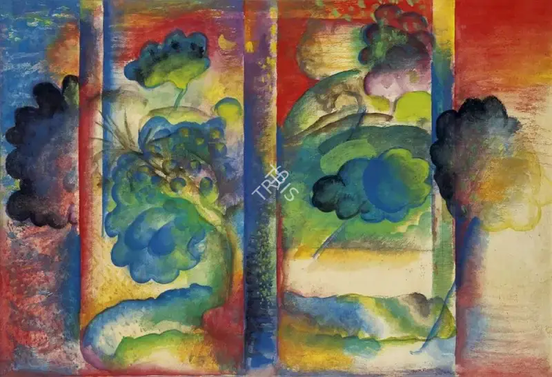Sheikh, G.M. (Artist). Changing Season, 1981 | Painting