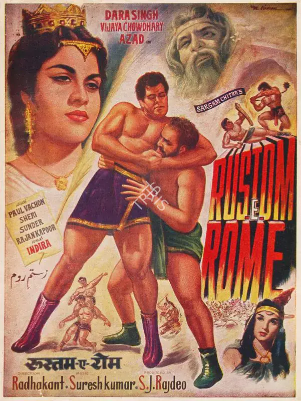 Rajdeo, S.J. (Producer), Rustom E Rome, 1964 | Song-Synopsis Booklet | CinemaEducation | 00779644