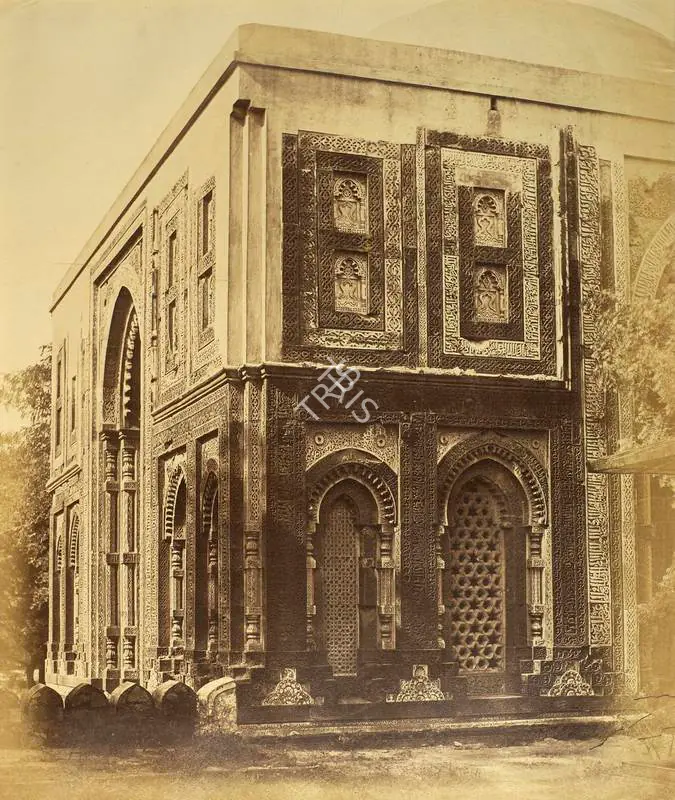 Beato, Felice (Photographer). Kootub,Delhi - India after Mutiny. Albumen print hinged on thin paper, 1858-1859 | Antiquarian Photograph | Photography | 00116298