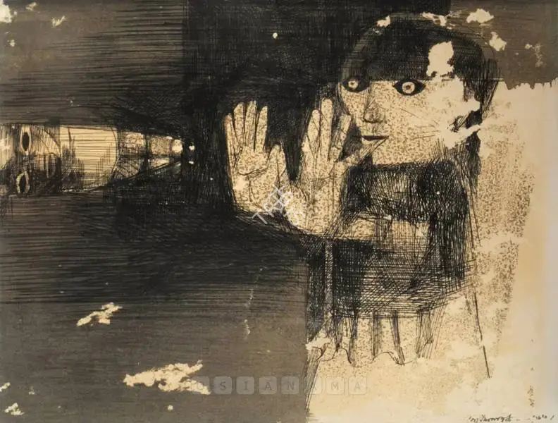Pyne, Ganesh (Artist). Untitled, n.d. | Drawing