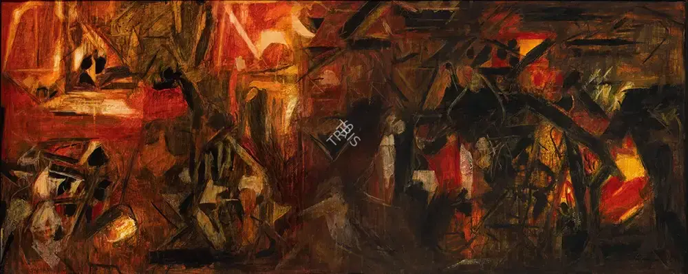Raza, S.H. (Artist). La Terre, 1980 | Painting