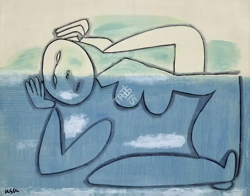 Kulkarni, K.S. (Artist). Untitled, n.d. | Painting
