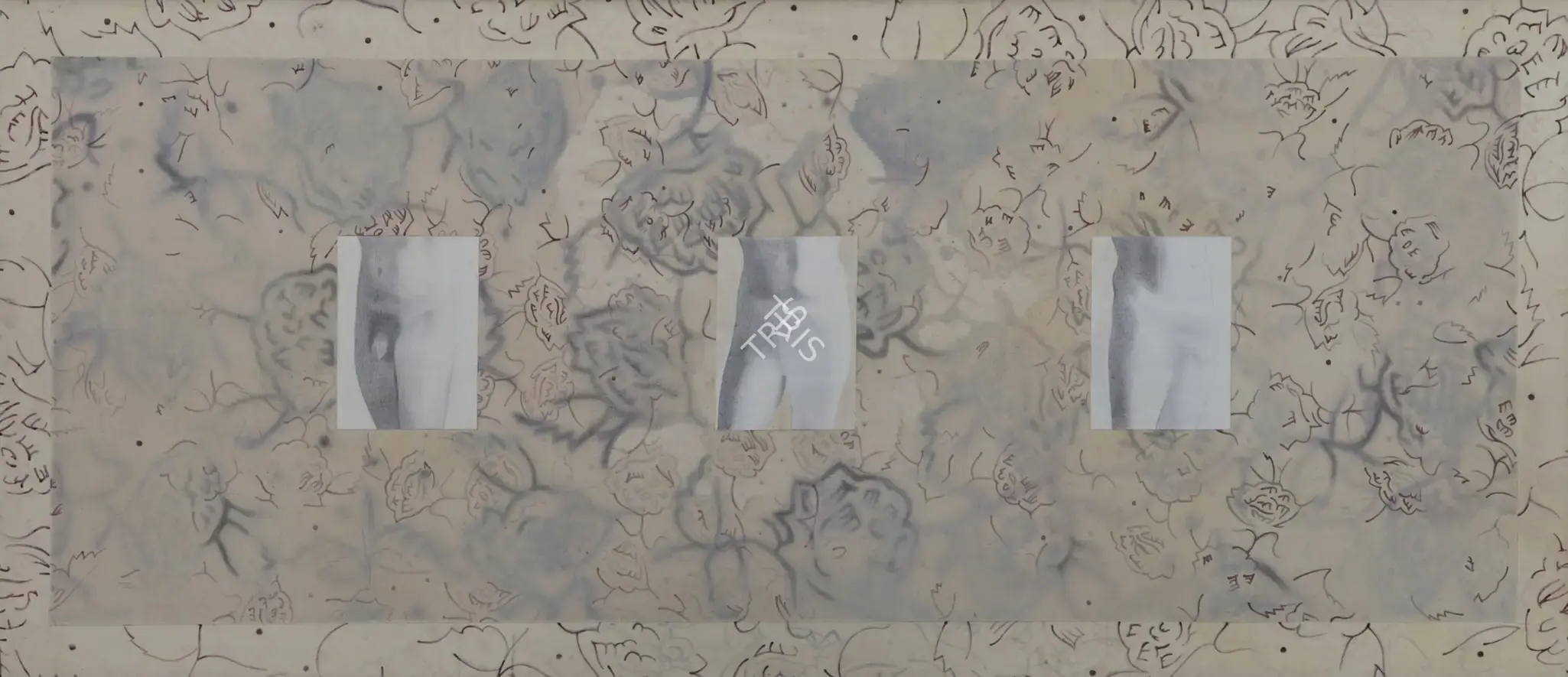 Sharma, Nataraj (Artist). Untitled. Mixed media on canvas and paper pasted on board, 2000 | Painting | FineArts | 00901110