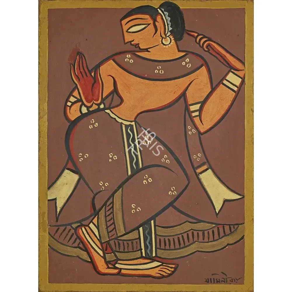 Roy, Jamini (Artist). Untitled, c.1960 | Painting