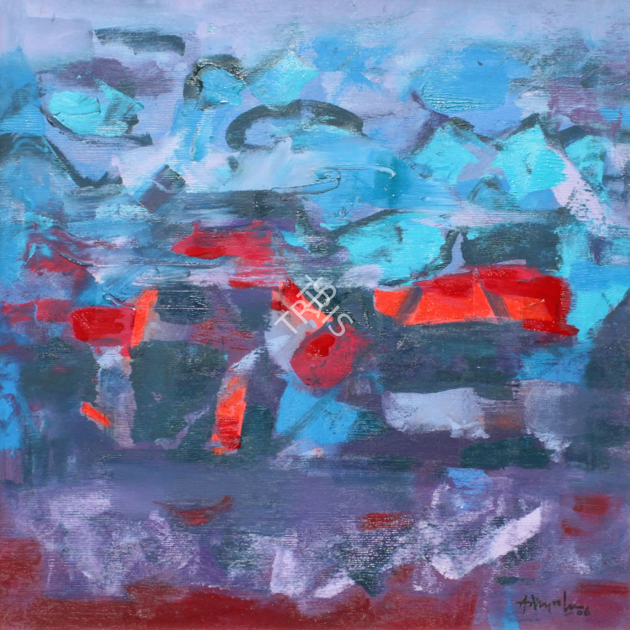Adimoolam, K.M. (Artist). Untitled, 2006 | Painting