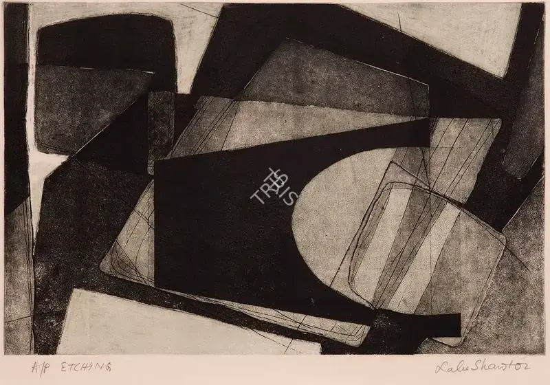 Shaw, Lalu Prasad (Artist). Untitled. Etching, 2002 | Graphic Art | FineArts | 00333368