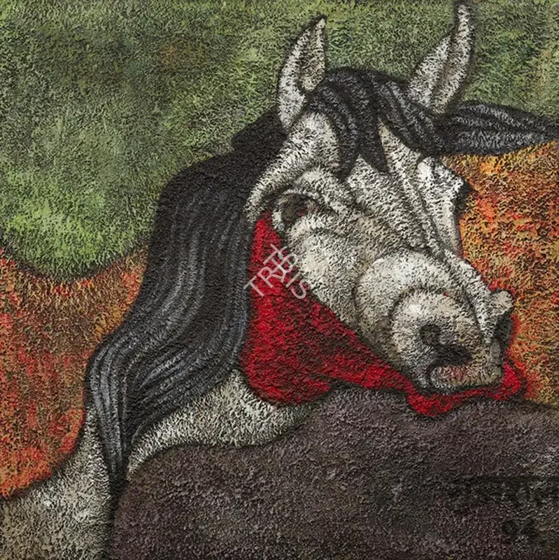 Gujral, Satish (Artist). Untitled. Oil on canvas, 1994 | Painting | FineArts | 00647039