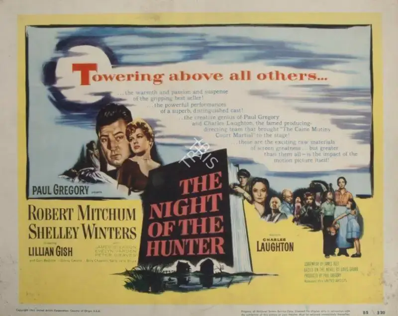 Laughton, Charles (Director), The Night of the Hunter, 1955 | Lobby Card | CinemaEducation | 00790325