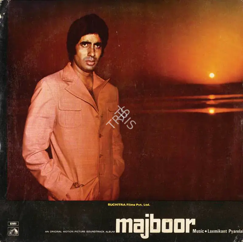 Premji (Producer), Majboor, 1974 | Record Cover | CinemaEducation | 00762450
