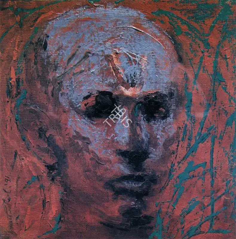 Sud, Anupam (Artist). Holy Man. 1991 | Art Heritage 15, 1995-1996 | Painting | FineArts | 00530352