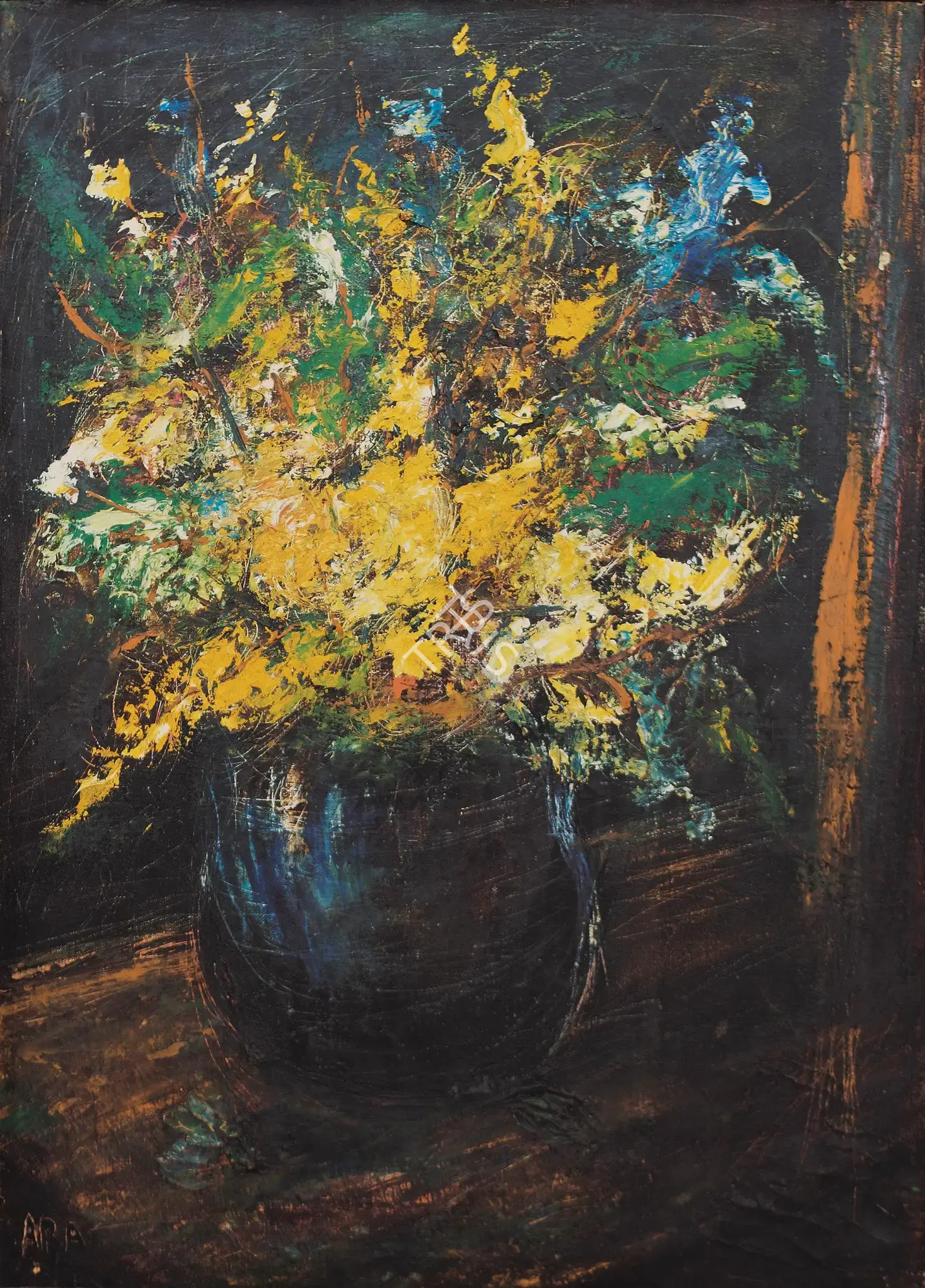 Ara, K.H. (Artist). Still Life, late 1940s/early 1950s | Painting