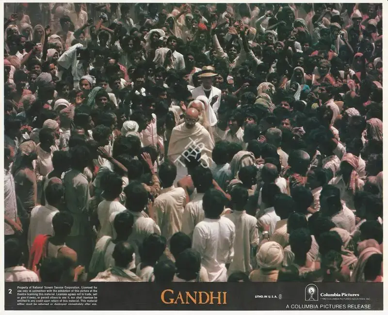 Taylor, Ronnie (Cinematographer), Gandhi, 1982 | Lobby Card | CinemaEducation | 00789462