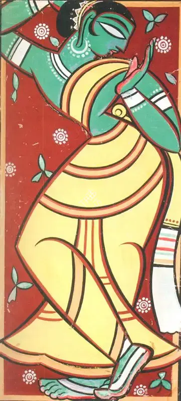 Roy, Jamini (Artist). Gopini, n.d. | Painting