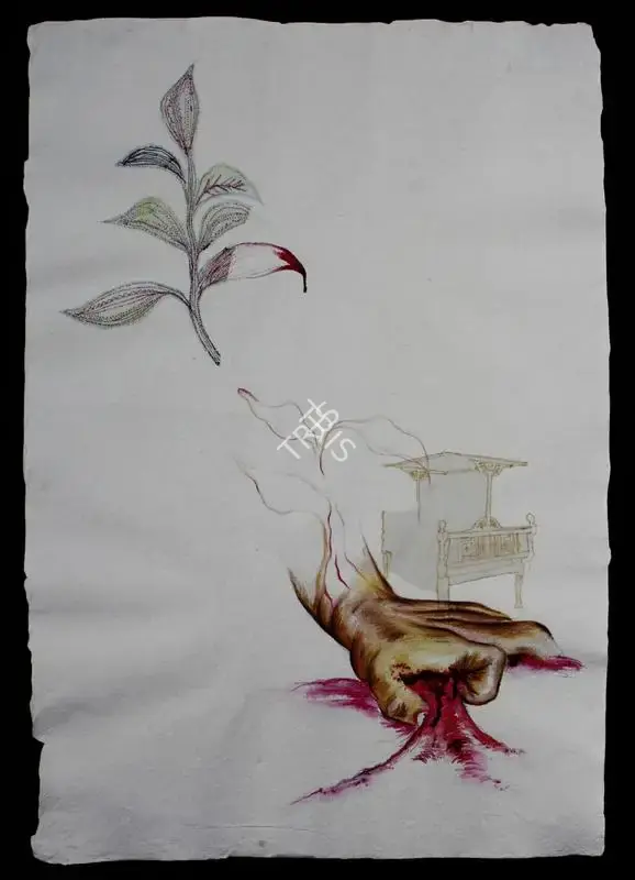 Sen, Mithu (Artist). Untitled, 2006 | Painting