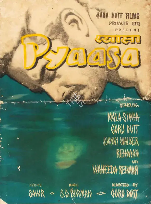 Dutt, Guru (Producer), Pyaasa, 1957 | Song-Synopsis Booklet | CinemaEducation | 00780288