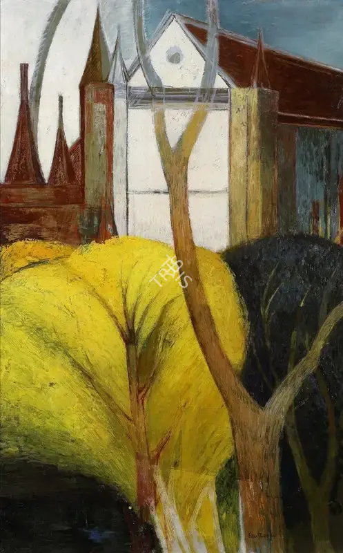 Burman, Sakti (Artist). Untitled, n.d. | Painting