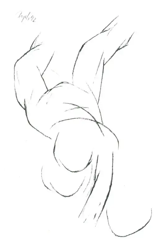 Mehta, Tyeb (Artist). Untitled, 1992 | Drawing