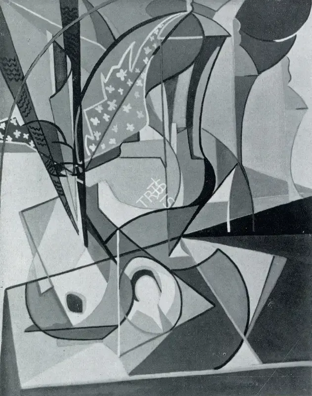 Sabavala, Jehangir (Artist). The Chequered Shade. n.d. | Marg, December 1956 | Painting | FineArts | 00674033