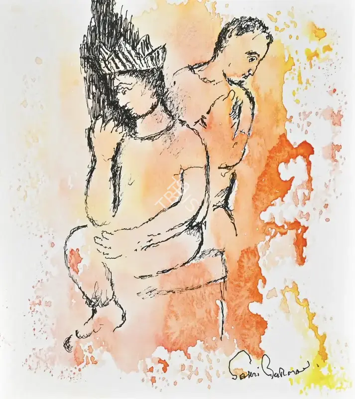 Burman, Sakti (Artist). Untitled, 2020 | Painting