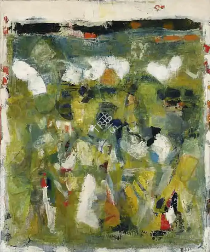 Raza, S.H. (Artist). Untitled, 1964 | Painting