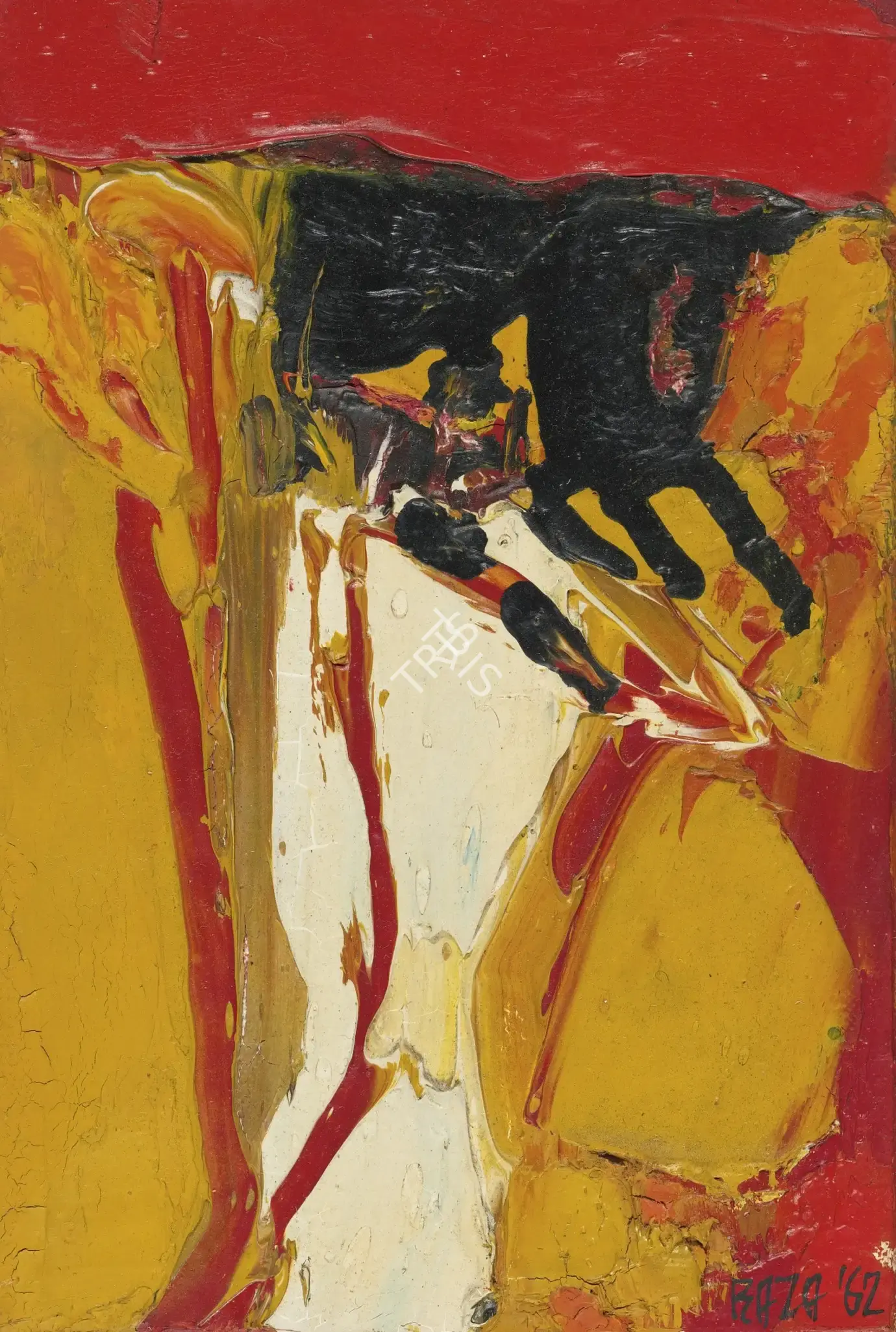 Raza, S.H. (Artist). Souvenir, 1964 | Painting