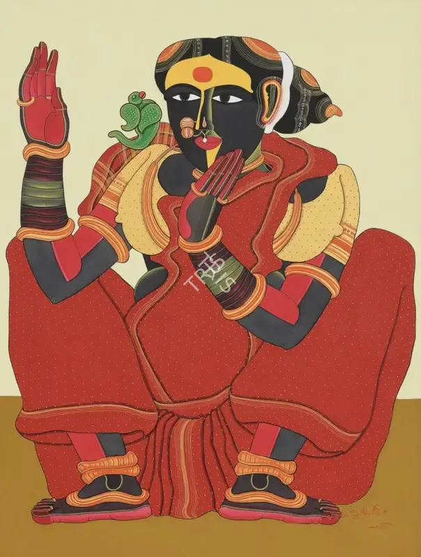 Vaikuntam, Thota (Artist). Untitled, 2019 | Painting