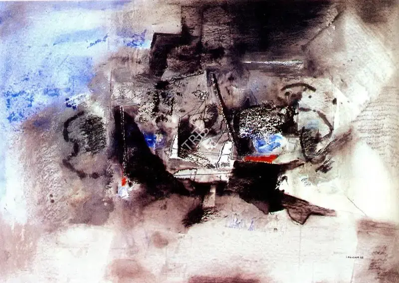Shreshtha, Laxman (Artist). Untitled, 1998 | Painting