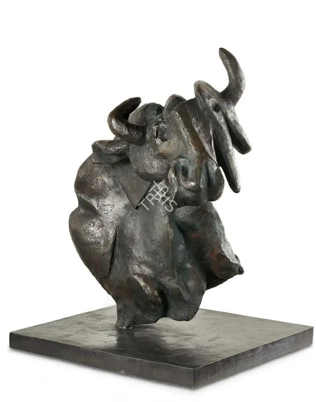 Mehta, Tyeb (Artist). Bull. Bronze, 1985 | Sculpture | FineArts | 00416257