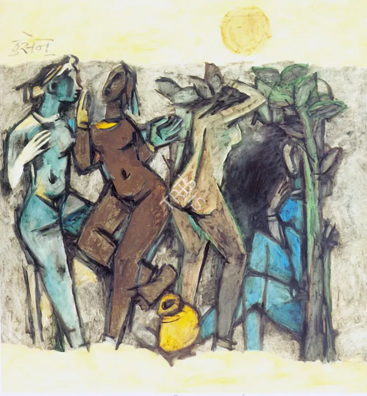 Husain, M.F. (Artist). Untitled, n.d. | Painting