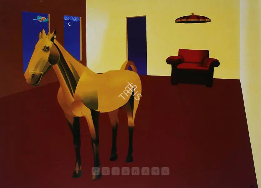 Prasad, Babu Eshwar (Artist). Untitled. Acrylic on canvas, n.d. | Painting  | 00881055