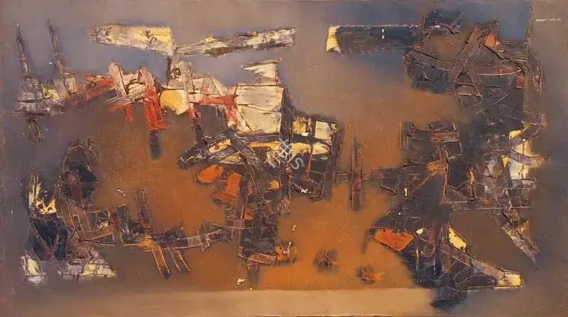 Dave, Shanti (Artist). Silent, 1961 | Painting