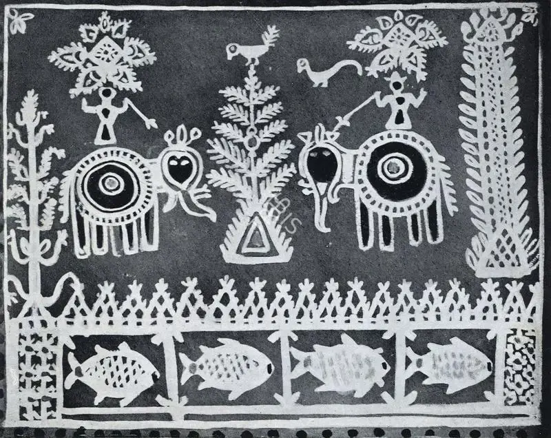 Roy, Jamini (Artist). Alopna, n.d. | Painting