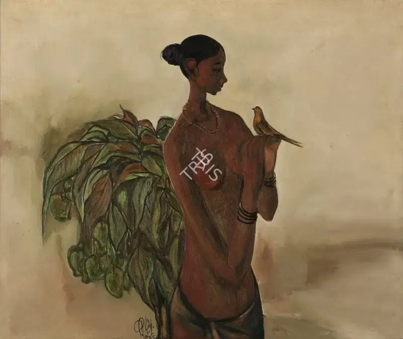 Prabha, B. (Artist). Untitled, 1976 | Painting