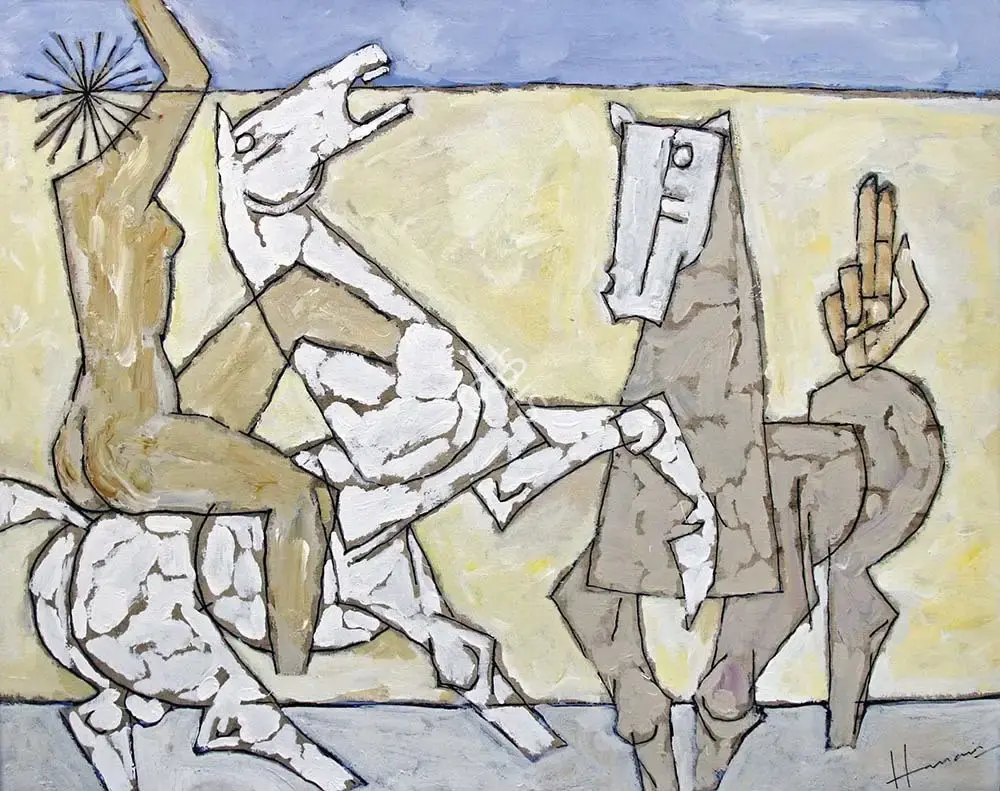 Husain, M.F. (Artist). Untitled, c.1980 | Painting