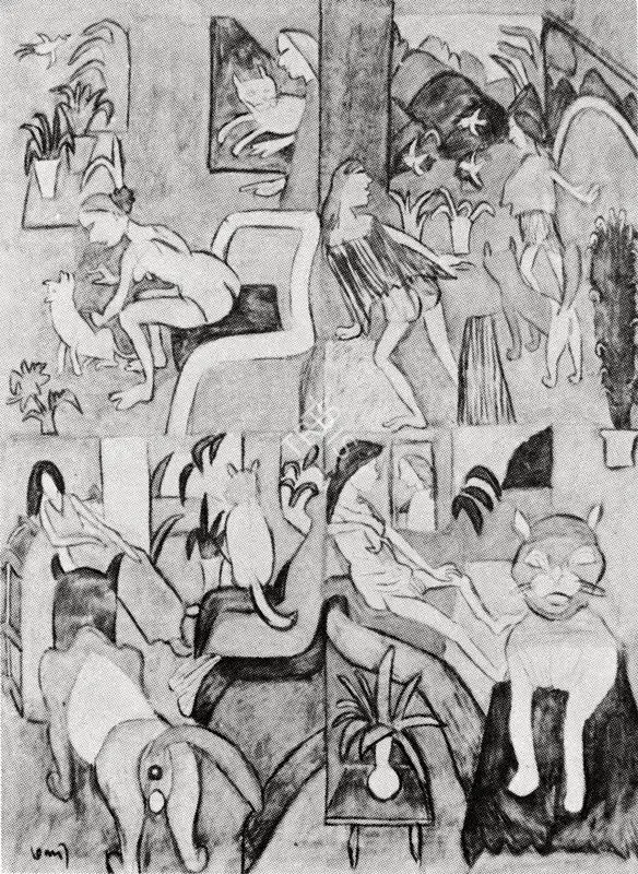 Subramanyan, K.G. (Artist). Painting, 1991 | Painting
