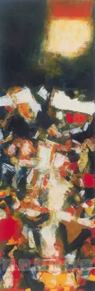 Raza, S.H. (Artist). Paysage, 1964 | Painting