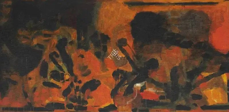 Raza, S.H. (Artist). La Terre 3, 1970 | Painting