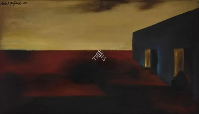 Gujral, Satish (Artist). Untitled, 1959 | Painting