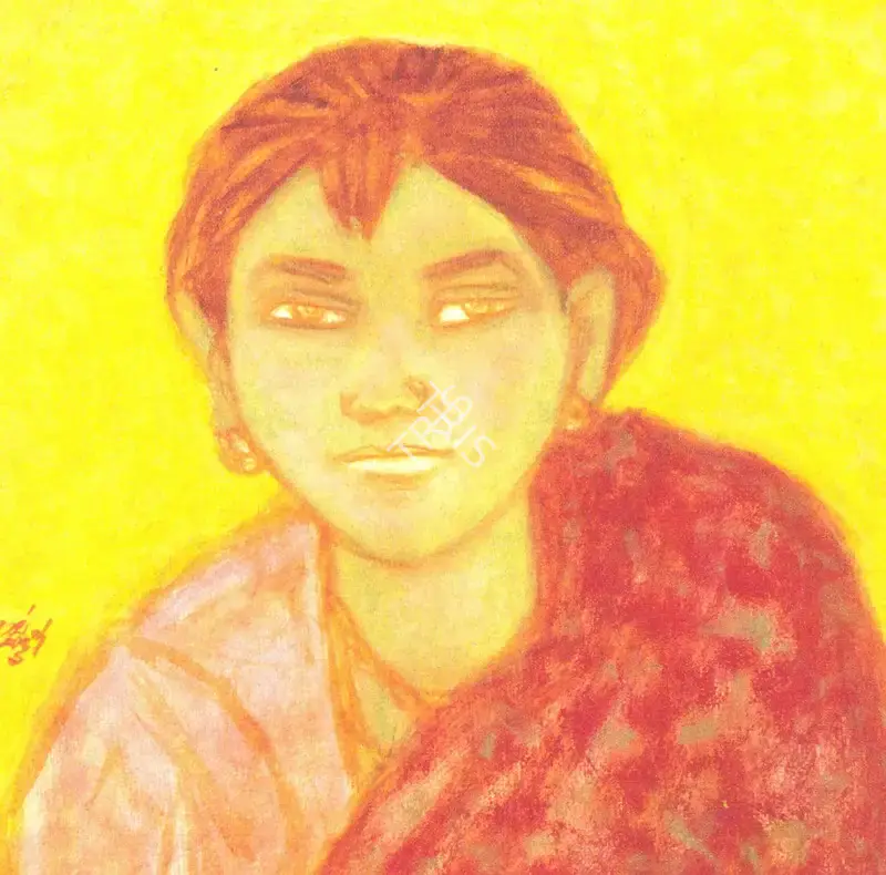 Ramachandran, A. (Artist). Untitled. Oil on canvas, n.d. | Painting | FineArts | 00372577
