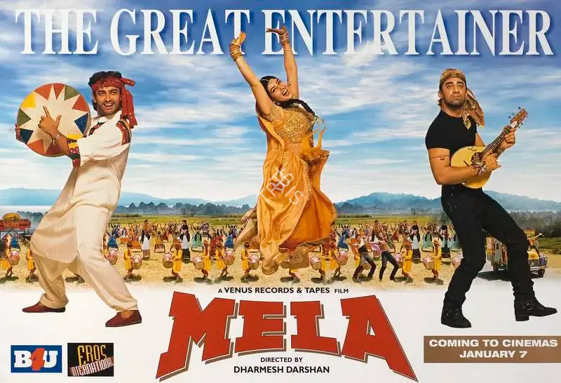 Darshan, Dharmesh (Director), Mela, 2000 | Full Sheet Poster | CinemaEducation | 00768912